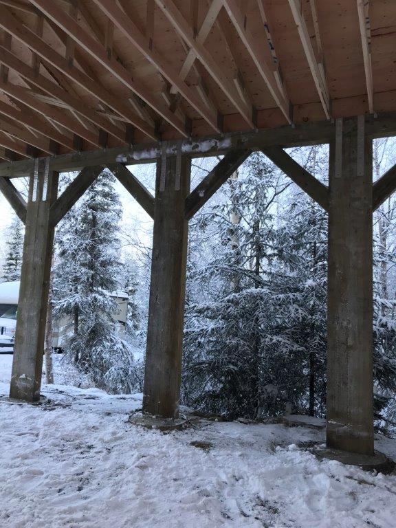 Pole Barn Interior